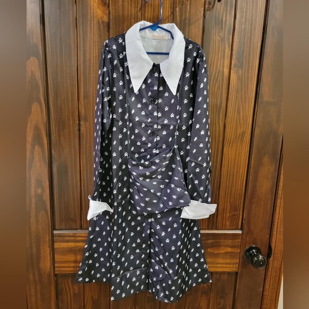 Wednesday Addams Inspired Cosplay Costume Dress